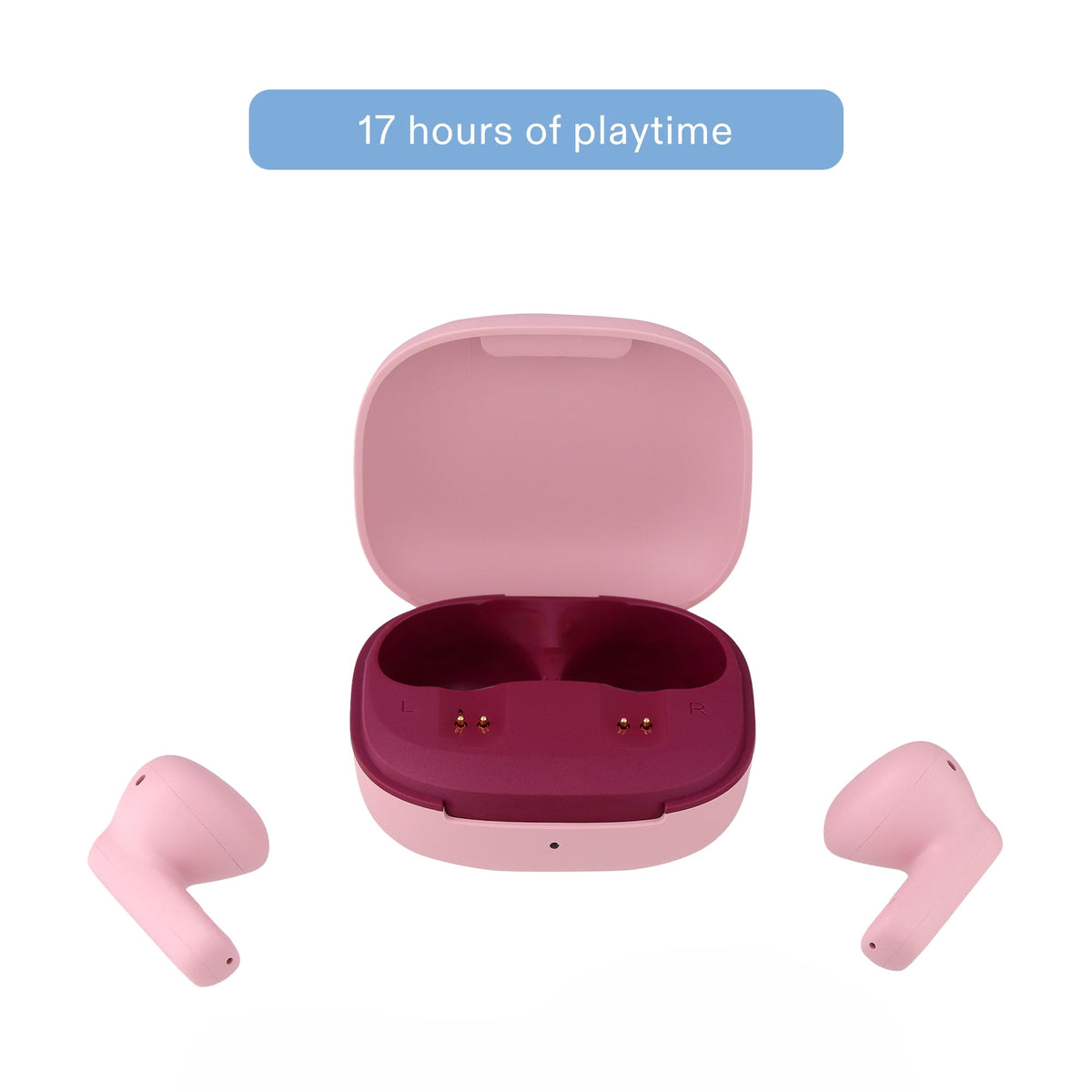 onn Mini Sticks Black Wireless Bluetooth Earbuds with Environmental Noise Canceling