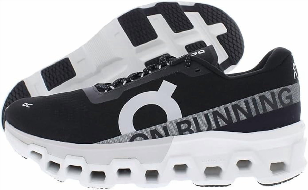 On Men's Cloudmonster 2 Black/Frost 3ME10121197-9.5