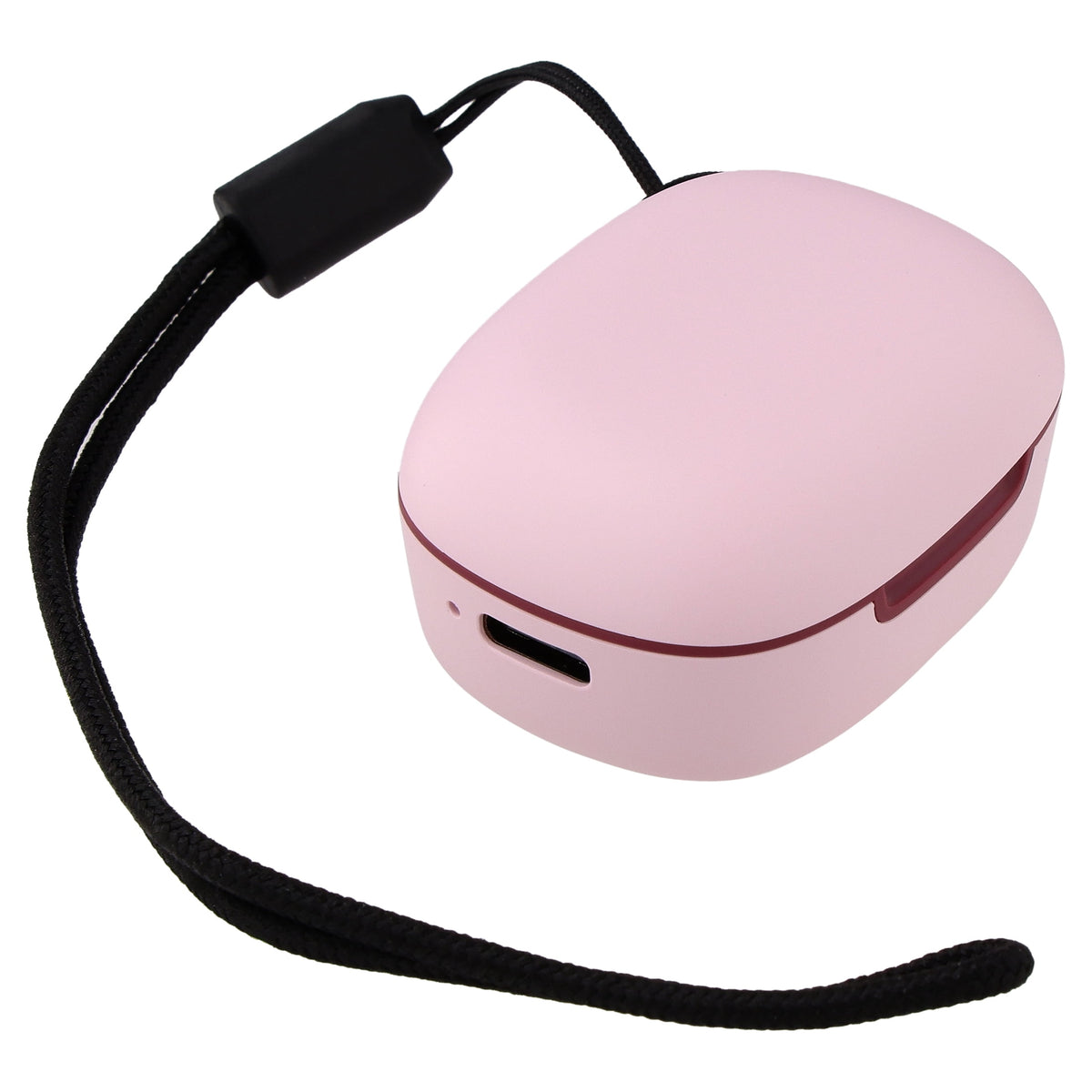 onn Wireless Mini-Earbuds with Wrist-Strap, Black