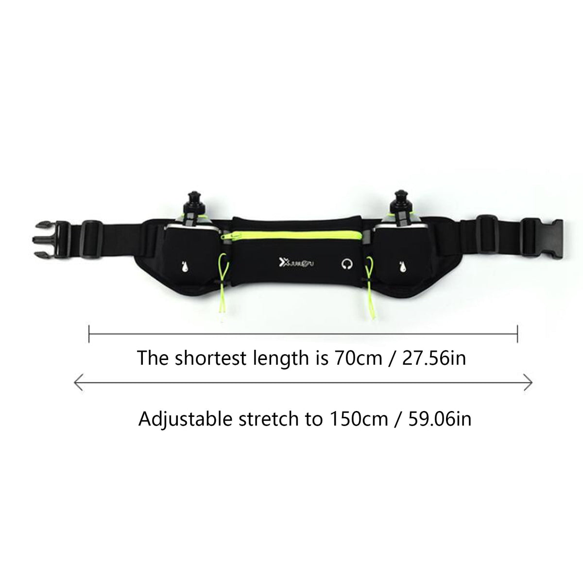 Taotanxi Hydration Running Belt With Water Bottle, Running Fanny Pack for Phone And Wallet Holder, Running Bag Runners Essentials Accessories Marathon Triathlon Walking Jogging Gear Gift