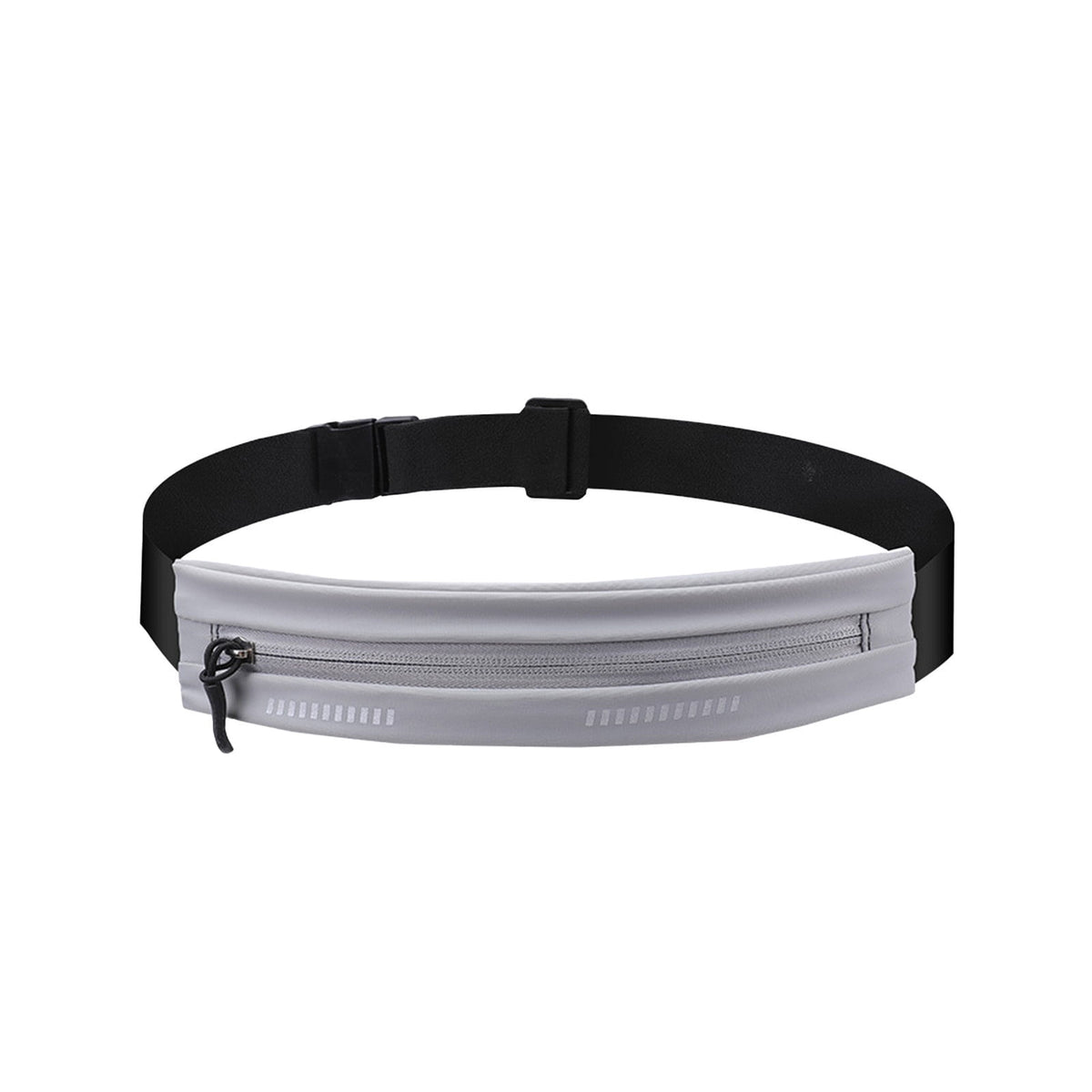 DAMAI Slim Running Belt Fanny Pack, Exercise Waist Pack for Women and Men, Runners Fanny Pack Phone Holder, Waist Belt for Workout Jogging Hiking Cycling, Money Belt Running Gear Accessories (Black)