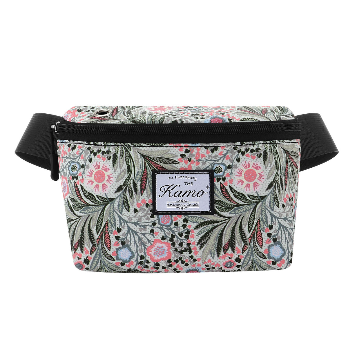 HAWEE Fanny Packs for Women - Slim Yet Spacious Waist Pack with Headphone Cord Access - Lightweight Fannie Hip Bag Great for Hiking, Walking, Biking, Running, Travel