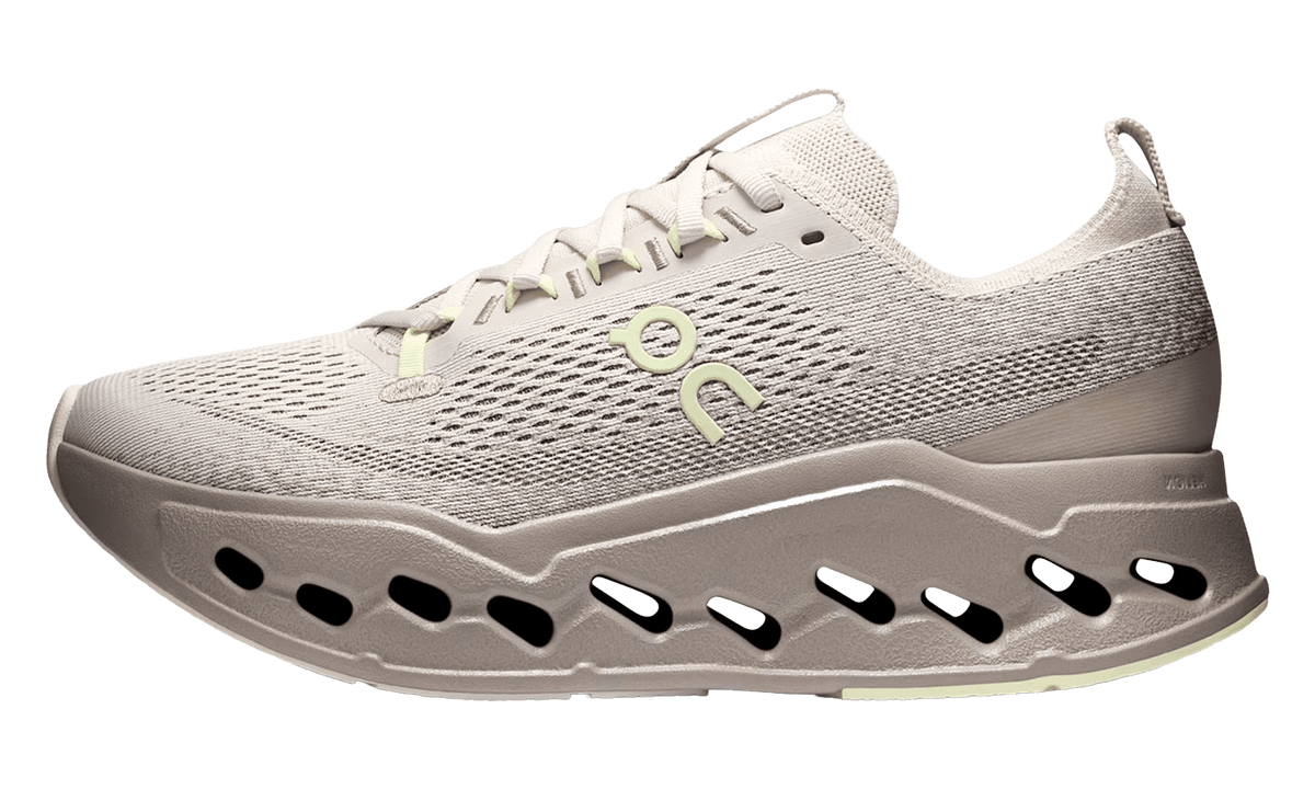 ON RUNNING WOMENS Cloudsurfer Max Womens "Pelican Limelight" 3WF30224729 3WF30224729 from Stadium Goods