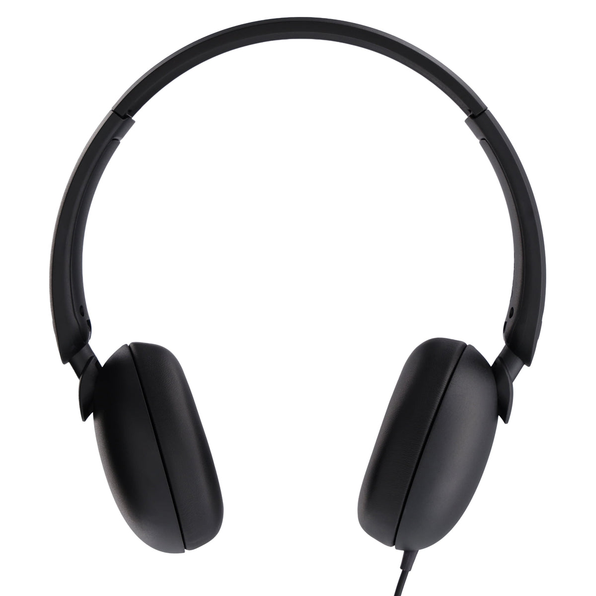 onn On-Ear USB-C Headphones, Black
