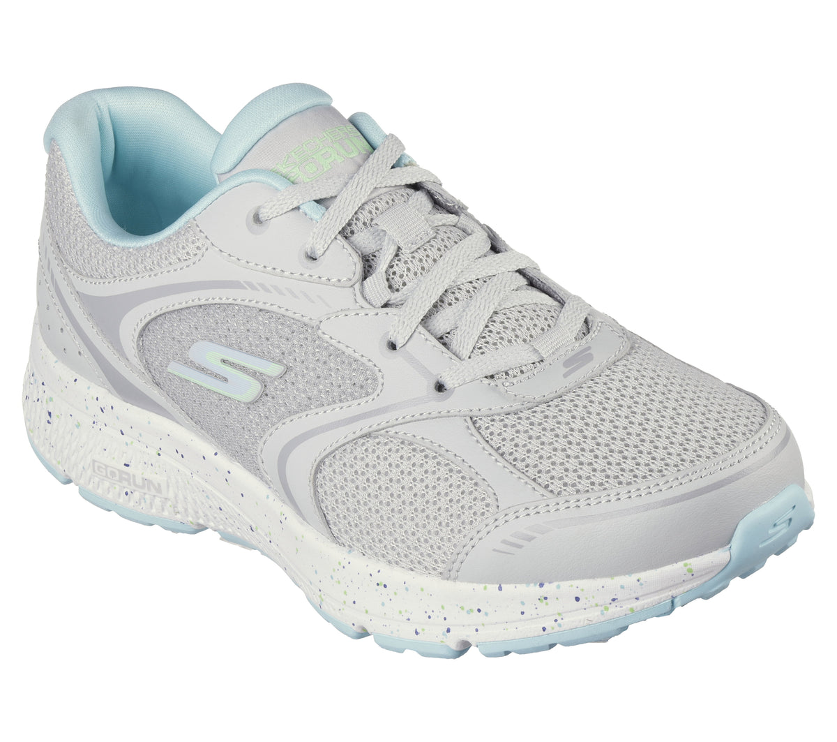 Skechers Women's GO RUN CONSISTENT - Vivid Horizon Lace-Up Running Sneaker (Wide Width Available)
