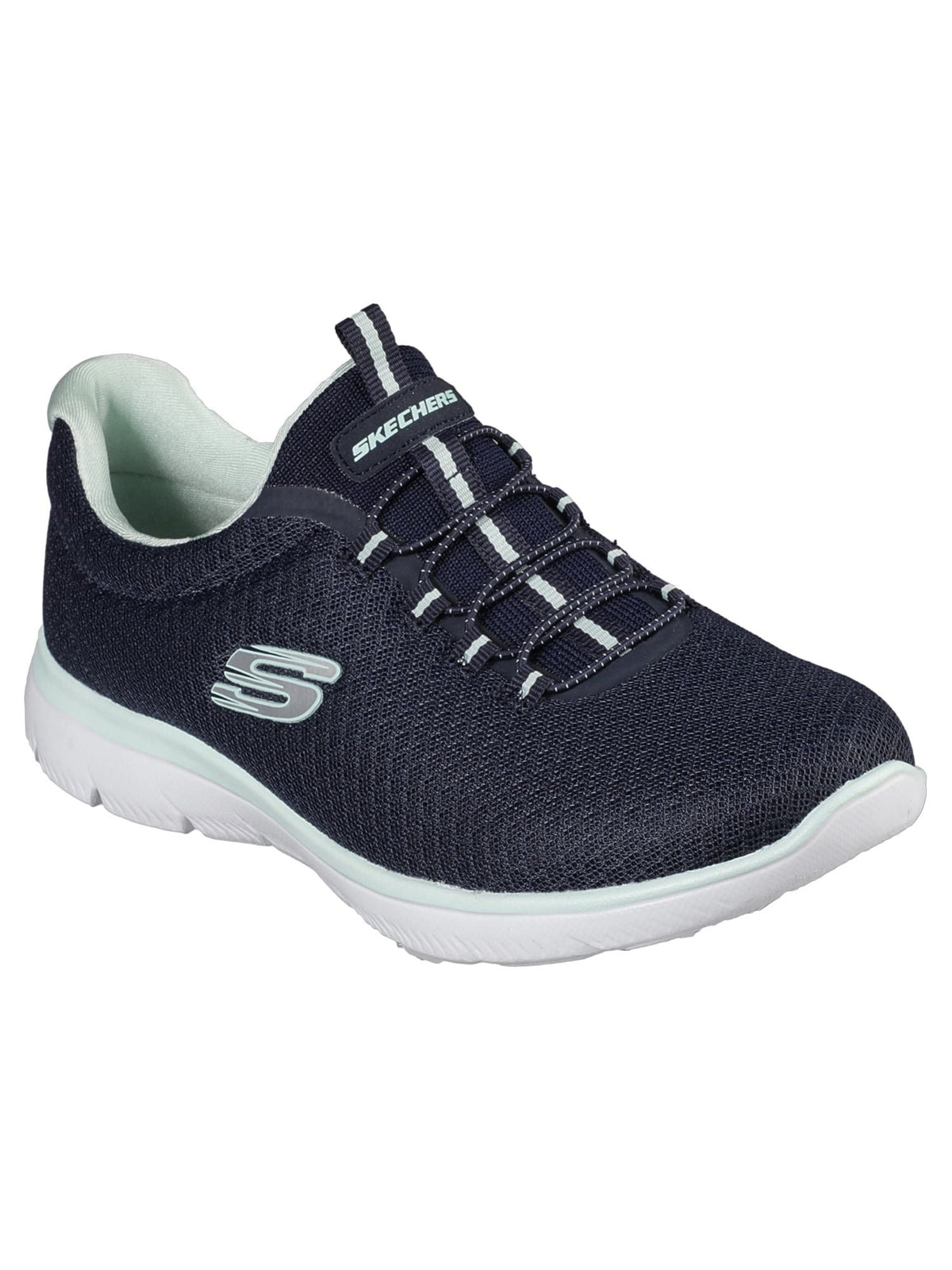 Skechers Women's SUMMITS-COOL CLASSIC Slip-On Athletic Sneaker, Wide Width Available
