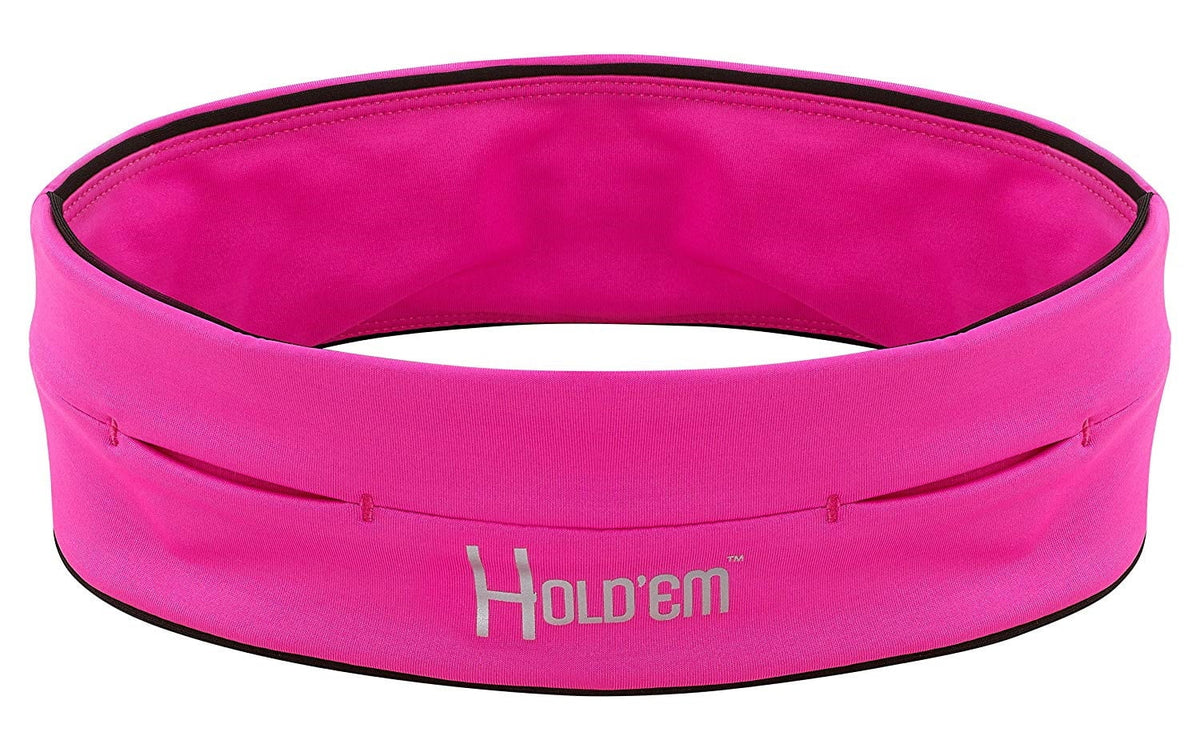 World Best Premium Hold'em Running Belt with Unique Pockets for Unisex Adult - Red