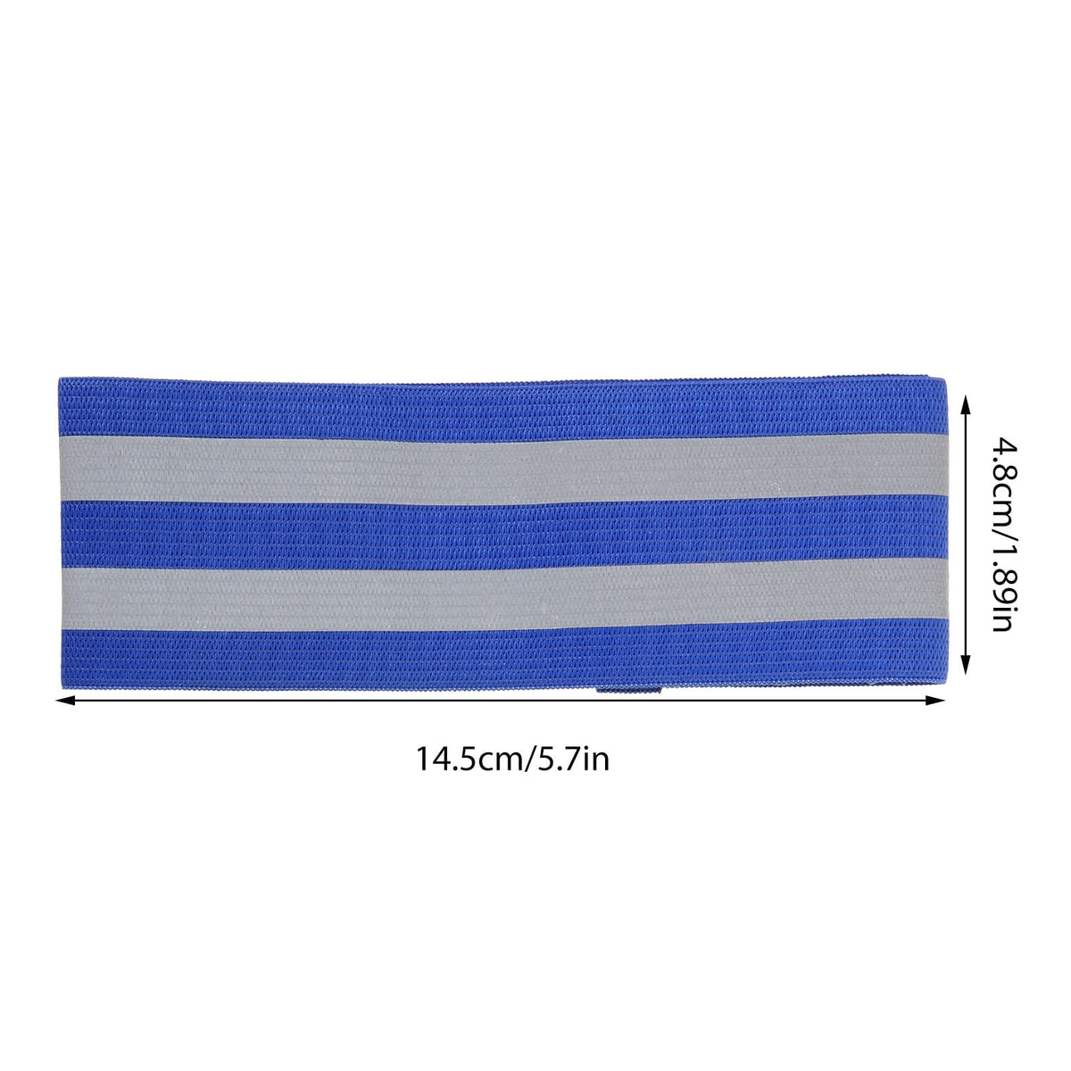 HONITANO 8 Pieces Reflective Armband Polyester Night Running Gear for Men Women Runners Cyclists Safety Warning