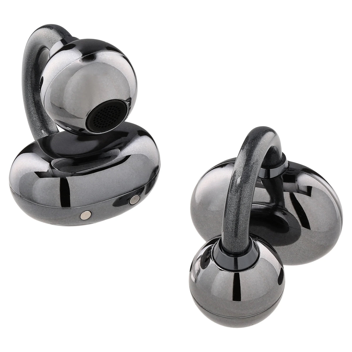 onn Nebulode Pro Open-Clip Wireless Earbuds, Blue