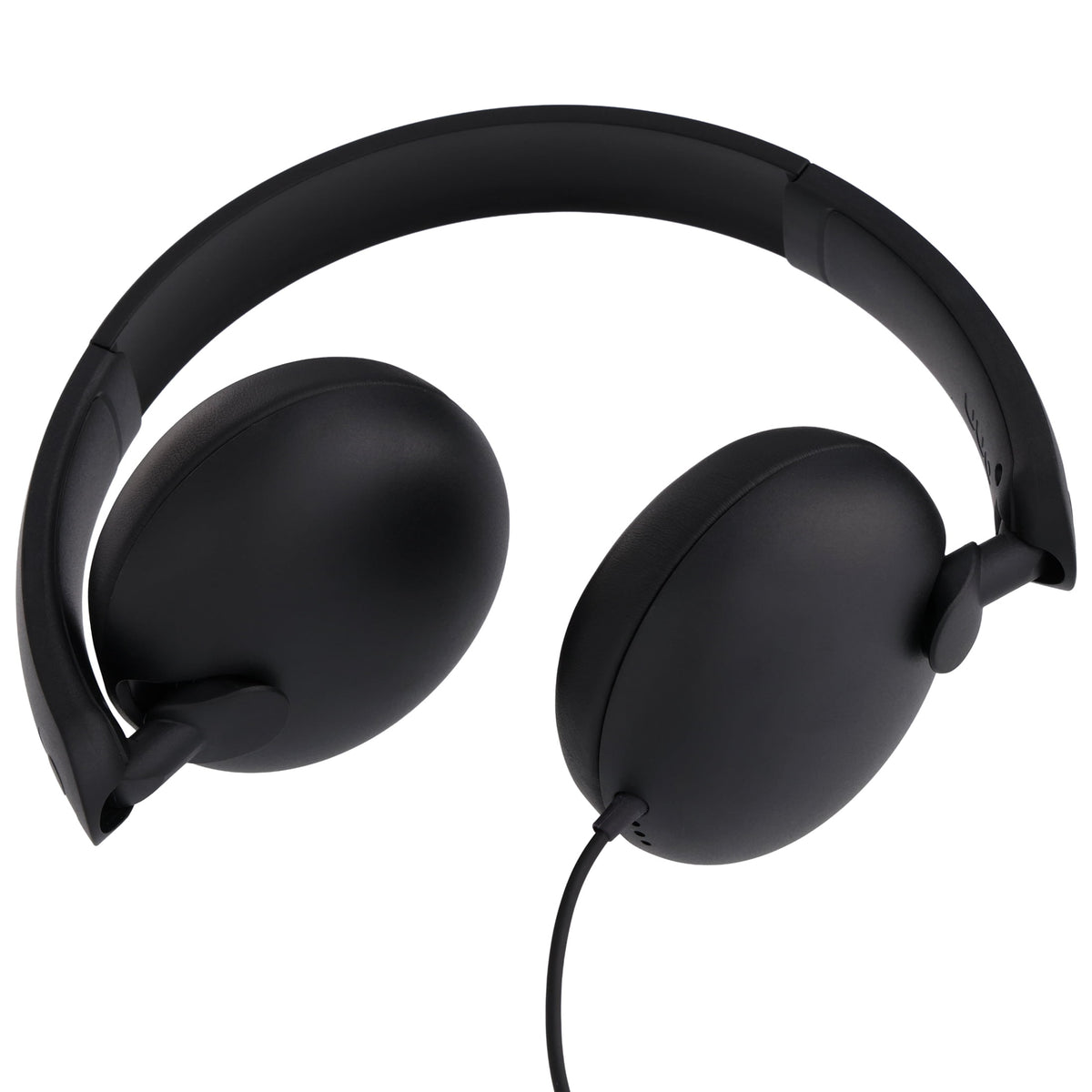 onn On-Ear USB-C Headphones, Black