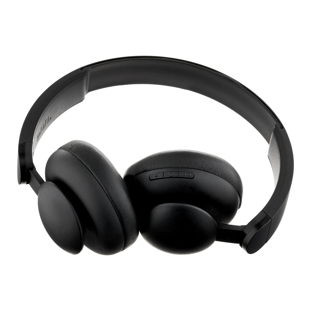 onn Wireless On-ear Headphones with Bluetooth, Black