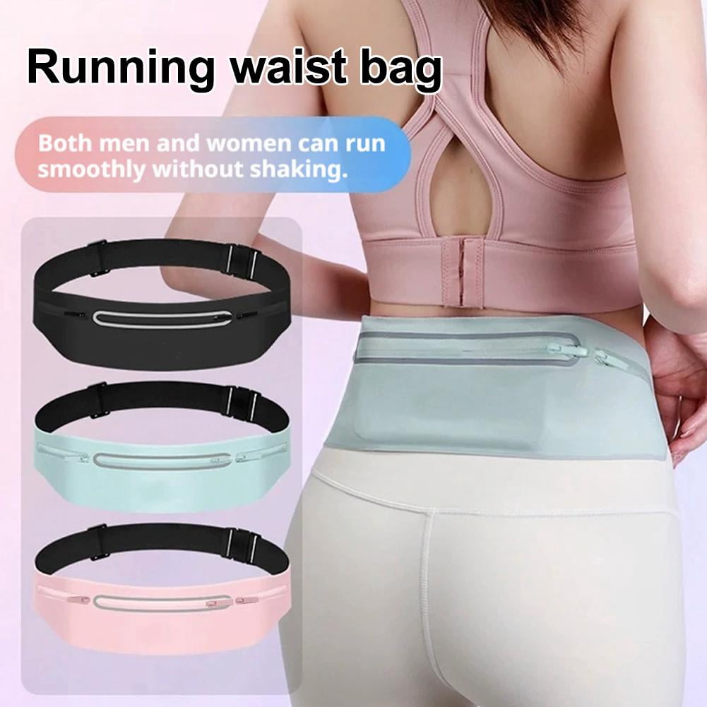 Slim Running Belt Waist Bag SOLA 4 Colors BlackGreyBluePink